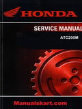 Honda ATC200M Pdf Repair Service Manual 1984-1985