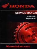 Honda CBR150R Motorcycle Pdf Repair Service Manual 2002-2003