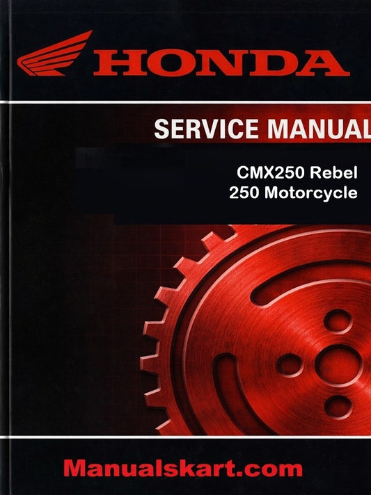 Honda CMX250 Rebel 250 Motorcycle Pdf Repair Service Manual