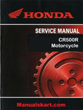 Honda CR500R Motorcycle Pdf Repair Service Manual 1992-1996