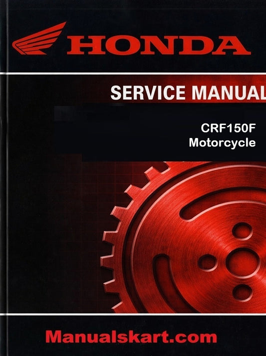 Honda CRF150F Motorcycle Pdf Repair Service Manual 2003-2005