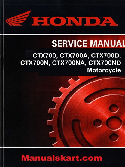 Honda CTX700, CTX700A, CTX700D, CTX700N, CTX700NA, CTX700ND Motorcycle Pdf Repair Service Manual 2014
