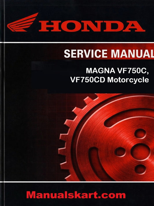 Honda MAGNA VF750C, VF750CD Motorcycle Pdf Repair Service Manual 1994-2003