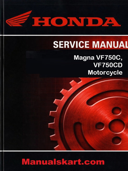 Honda Magna VF750C, VF750CD Motorcycle Pdf Repair Service Manual 1994