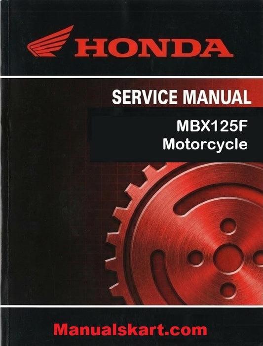 Honda MBX125F Motorcycle Pdf Repair Service Manual