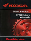 Honda MT250 Elsinore Motorcycle Pdf Repair Service Manual 1974