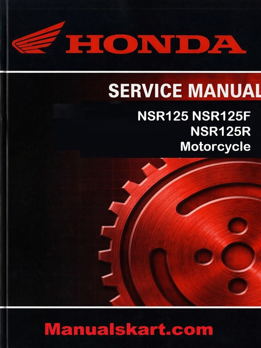 Honda NSR125 NSR125F NSR125R Motorcycle Pdf Repair Service Manual