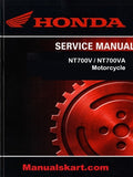 Honda NT700V / NT700VA Motorcycle Pdf Repair Service Manual 2005-2007