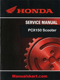 Honda PCX150 Scooter Pdf Repair Service Manual 2013-2017