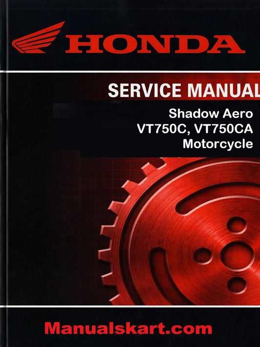 Honda Shadow Aero VT750C, VT750CA Motorcycle Pdf Repair Service Manual 2005
