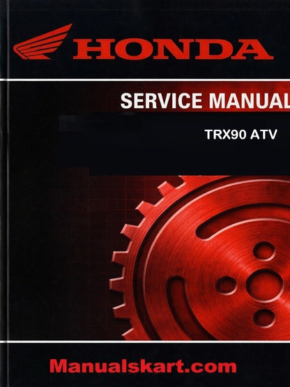 Honda TRX90 ATV Pdf Repair Service Manual 1993-2005