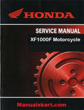 Honda XF1000F Motorcycle Pdf Repair Service Manual