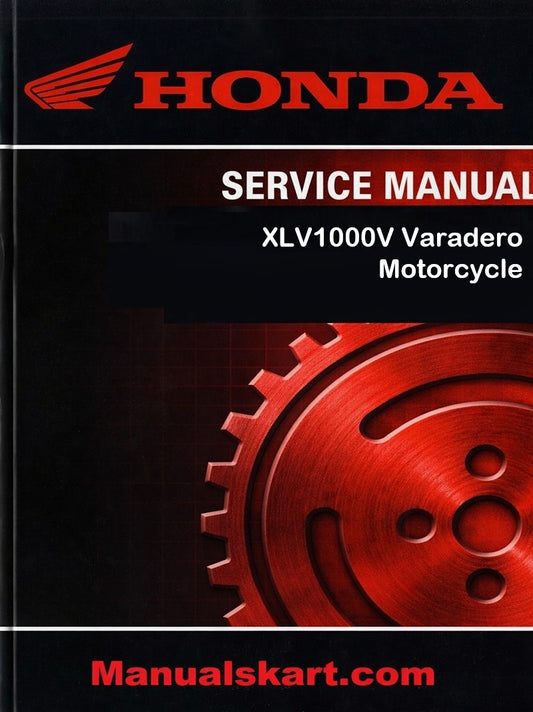 Honda XLV1000V Varadero Motorcycle Pdf Repair Service Manual 1998-1999