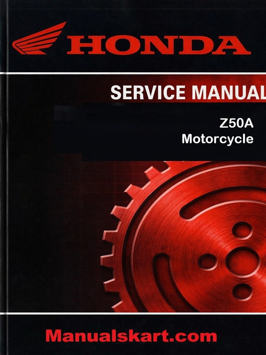 Honda Z50A Motorcycle Pdf Repair Service Manual 1968-1974