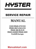 Hyster C222 RS45-2731CH RS46-3641LSLS-CH RS46-38LSLS-IH RS45-2428IH RS46-33IH Forklift Europe Pdf Repair Service Manual