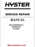 Hyster D214 H450HD-EC, H500HD-EC Forklifts Pdf Repair Service Manual