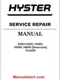 Hyster E003 H30H, H40H, H50H, H60H [Americas] Forklift Pdf Repair Service Manual
