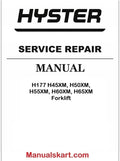 Hyster H177 H45XM, H50XM, H55XM, H60XM, H65XM Forklift Pdf Repair Service Manual