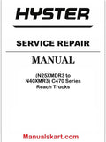 Hyster (N25XMDR3 to N40XMR3) C470 Series Reach Trucks Pdf Repair Service Manual