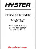 Hyster N30AH [B210 Series] Electric Man-Up High-Level Order Picker PDF Repair Service Manual