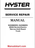 Hyster N30XMXDR3, N45XMXR3 [B264 Series] Electric Narrow Aisle Reach Truck Service Manual