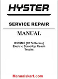 Hyster R30XMS [C174 Series] Electric Stand-Up Reach Trucks Pdf Repair Service Manual
