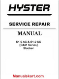 Hyster S1.0 AC & S1.2 AC [C441 Series] Stacker Pdf Repair Service Manual