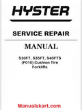 Hyster S30FT, S35FT, S40FTS (F010) Cushion Tire Forklifts Pdf Repair Service Manual