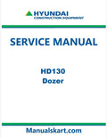 Hyundai HD130 Dozer Pdf Repair Service Manual