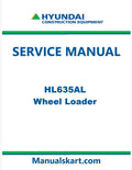 Hyundai HL635AL Wheel Loader Pdf Repair Service Manual