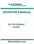 Hyundai HL730-9 Wheel Loader Pdf Operator's Manual