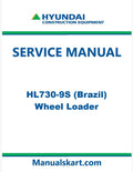 Hyundai HL730-9S (Brazil) Wheel Loader Pdf Repair Service Manual