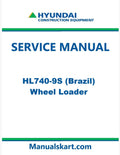 Hyundai HL740-9S (Brazil) Wheel Loader Pdf Repair Service Manual