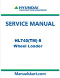 Hyundai HL740(TM)-9 Wheel Loader Pdf Repair Service Manual