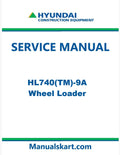Hyundai HL740(TM)-9A Wheel Loader Pdf Repair Service Manual
