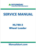 Hyundai HL780-3 Wheel Loader Pdf Repair Service Manual