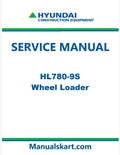Hyundai HL780-9S Wheel Loader Pdf Repair Service Manual
