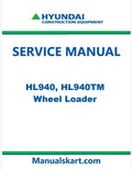 Hyundai HL940, HL940TM Wheel Loader Pdf Repair Service Manual