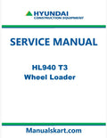 Hyundai HL940 T3 Wheel Loader Pdf Repair Service Manual