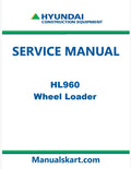 Hyundai HL960 Wheel Loader Pdf Repair Service Manual