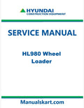 Hyundai HL980 Wheel Loader Pdf Repair Service Manual