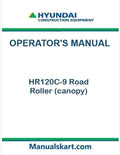 Hyundai HR120C-9 Road Roller Pdf Operator's Manual Download
