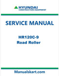 Hyundai HR120C-9 Road Roller Pdf Repair Service Manual
