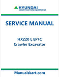 Hyundai HX220 L EPFC Crawler Excavator Pdf Repair Service Manual