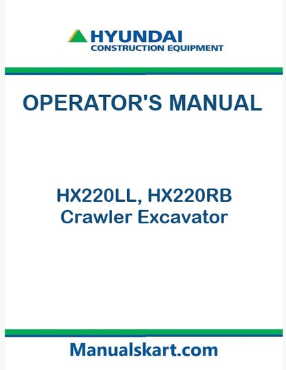 hyundai-hx220ll-hx220rb-crawler-excavator-pdf-operator-s-manual