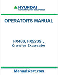Hyundai HX480, HX520S L Crawler Excavator Pdf Operator's Manual
