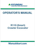 Hyundai R110 (Smart) Crawler Excavator Pdf Operator's Manual