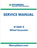 Hyundai R140W-9 Wheel Excavator Pdf Repair Service Manual