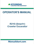 Hyundai R210 (Smart+) Crawler Excavator Pdf Operator's Manual