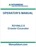 Hyundai R210NLC-9 Crawler Excavator Pdf Operator's Manual